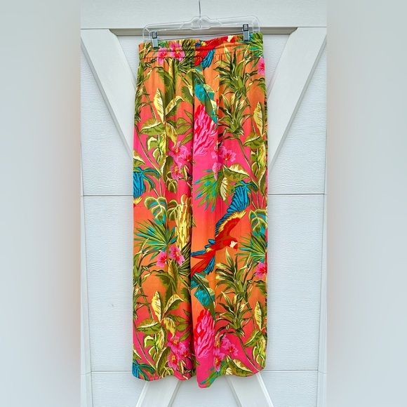 Rachel Zoe Coral Macaw Wide Left Pants - Picture 3 of 4